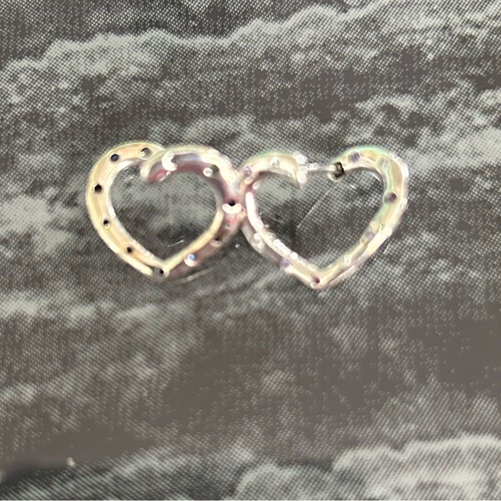 PANDORA | retired heart Earrings
